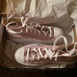 Pink Platform Converse - NEW!!! Never worn!